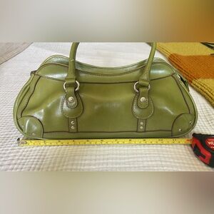 Green Leather Women's Bag